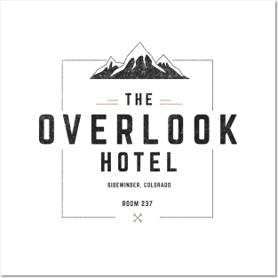 The Overlook Hotel - Sidewinder, Colorado - modern vintage logo Posters and Art